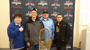 Boston Red Sox championship trophy